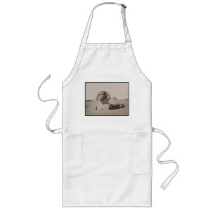 Unexcavated Great Sphinx of Giza Egypt  Long Apron