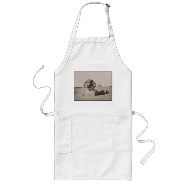 Unexcavated Great Sphinx of Giza Egypt  Long Apron (Front)