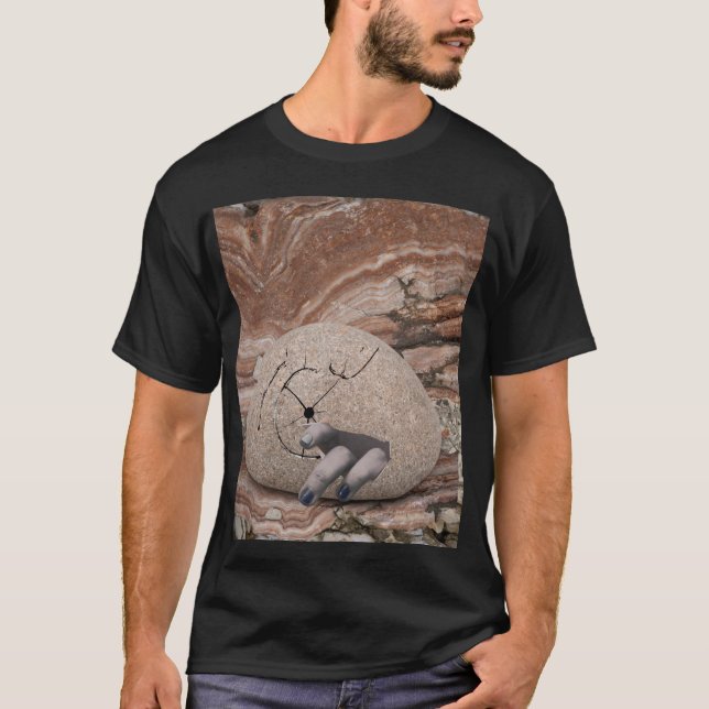 Unexpected Escape from Stone – Bold Abstract Visio T-Shirt (Front)