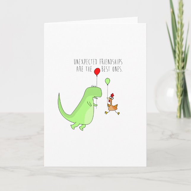 Unexpected Friendship Card (Front)