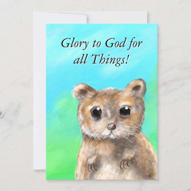 Unexpected Joy Stationary Card  (Front)