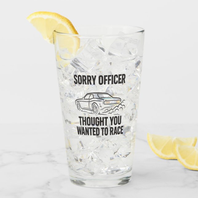 Unexpected Race Glass (Front Ice)