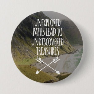 Unexplored Paths 7.5 Cm Round Badge