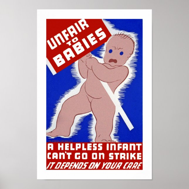 Unfair to Babies Poster (Front)