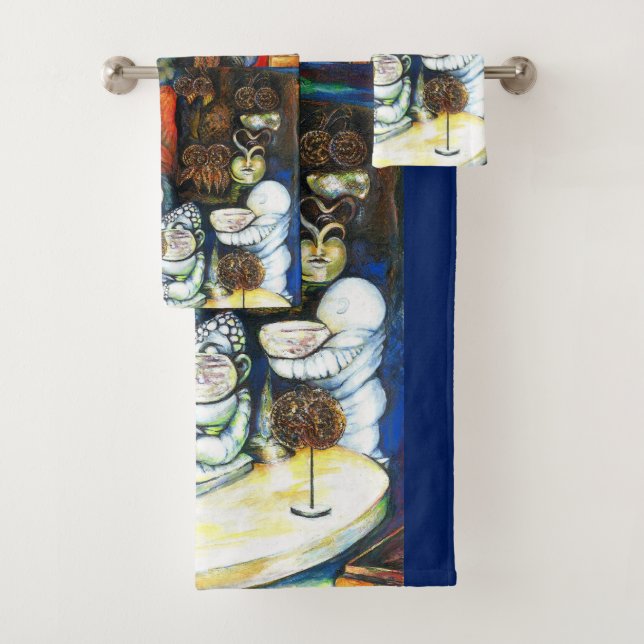 Unfazed by Challenge Bath Towel Set (Insitu)