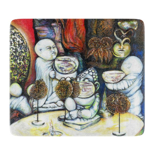 Unfazed by Challenge Cutting Board (Front)