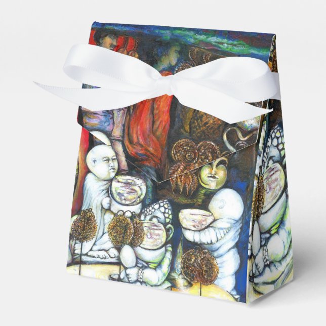 Unfazed by Challenge Favour Box (Front Side)