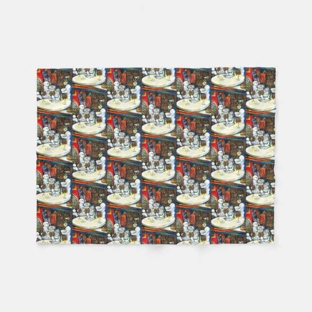 Unfazed by Challenge Fleece Blanket (Front (Horizontal))