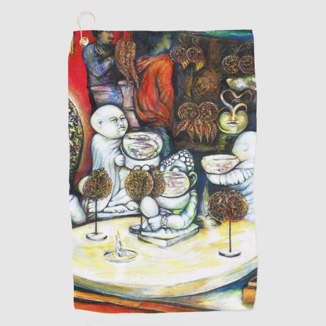 Unfazed by Challenge Golf Towel (Front)