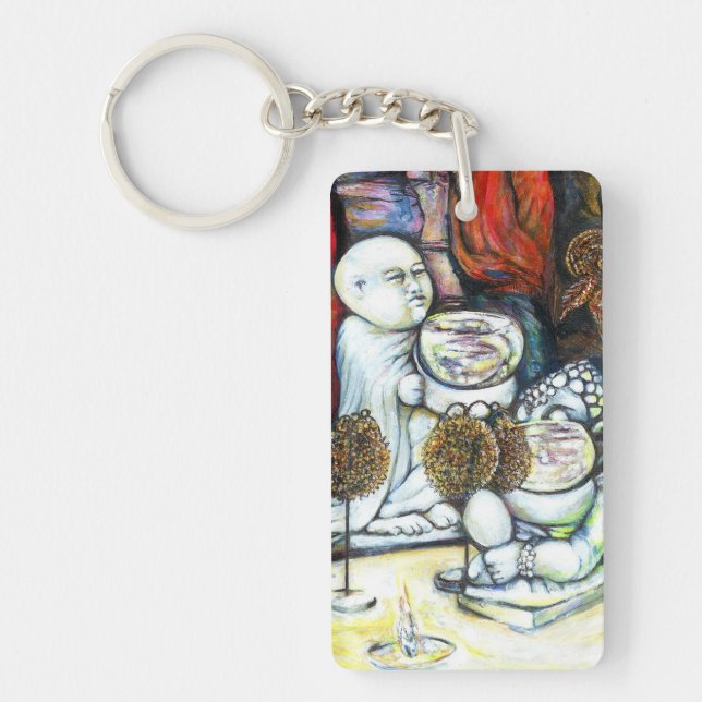 Unfazed by Challenge Key Ring (Front)