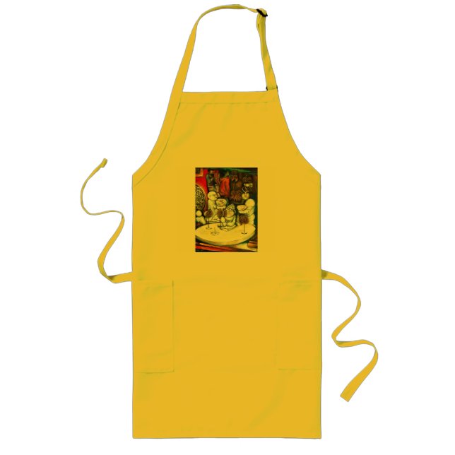 Unfazed by Challenge Long Apron (Front)