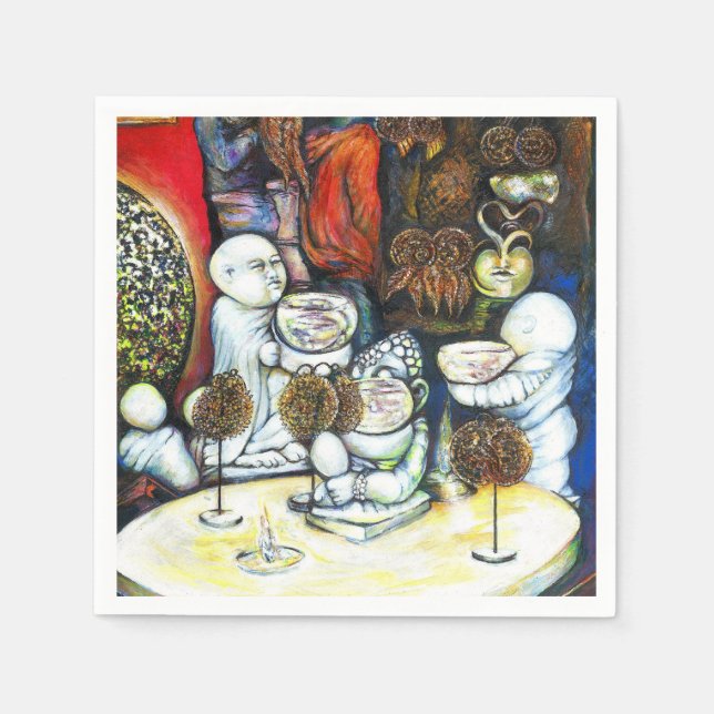 Unfazed by Challenge Napkin (Front)