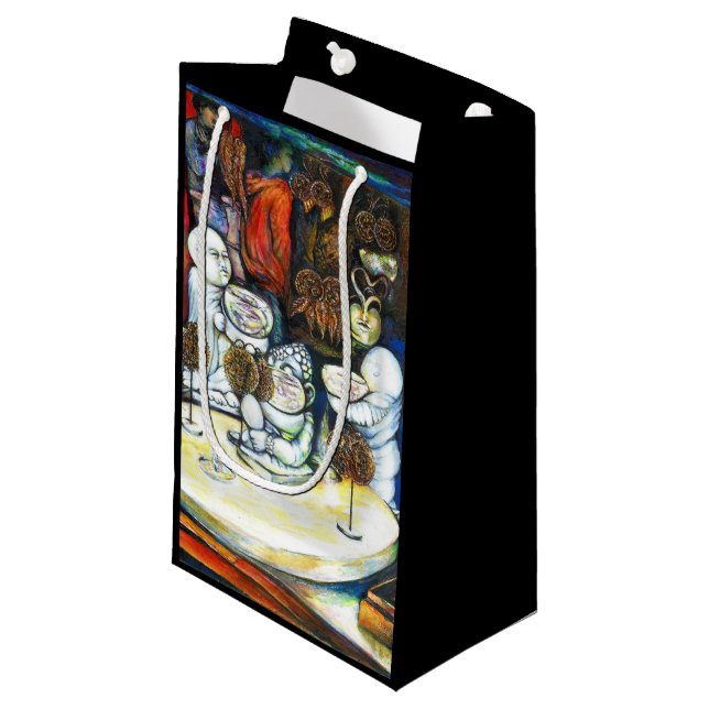 Unfazed by Challenge Small Gift Bag (Front Angled)