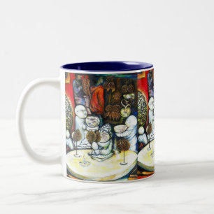 Unfazed by Challenge Two-Tone Coffee Mug