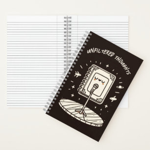 Unfiltered Thoughts Standup Notebook