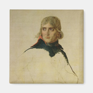 Unfinished portrait of General Bonaparte Magnet