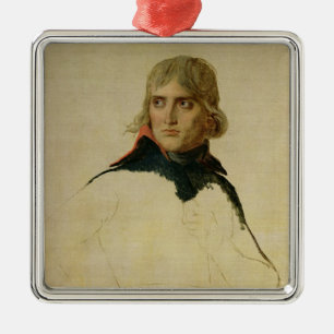 Unfinished portrait of General Bonaparte Metal Tree Decoration