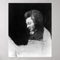 Unfinished Portrait of Wolfgang Amadeus Mozart