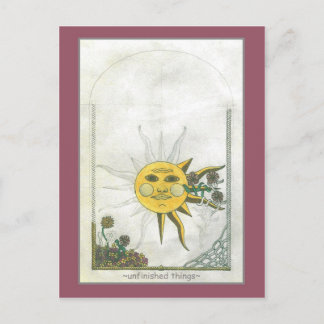 Unfinished Things Postcard