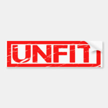 Unfit Stamp