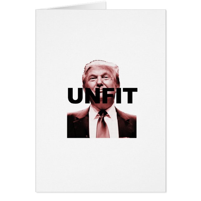 Unfit to be President (Front)