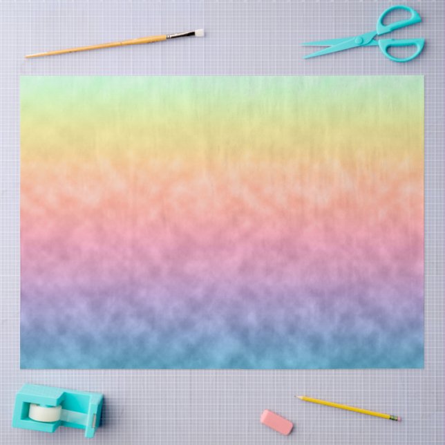 Unfolding in Colour Tissue Paper (Craft)