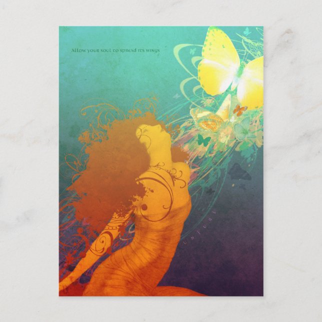 Unfurl (Postcard) Postcard (Front)