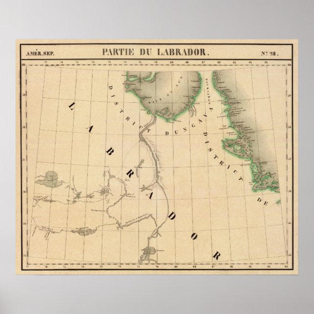 Ungava Peninsula and northern Labrador Poster (Front)