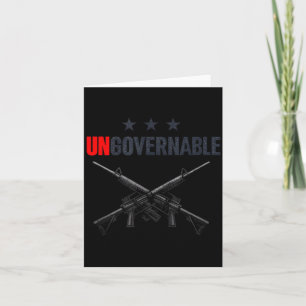 Ungovernable Shirts  Card