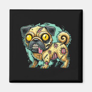 Ungovernment Agencyd Paw Print - Zombie Dog Lover Magnet