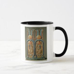 Unguent box in form of a double royal mug