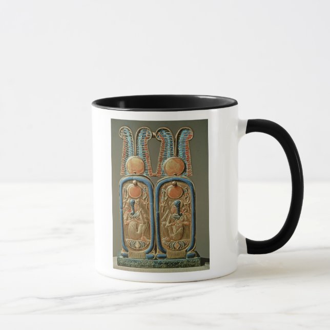 Unguent box in form of a double royal mug (Right)