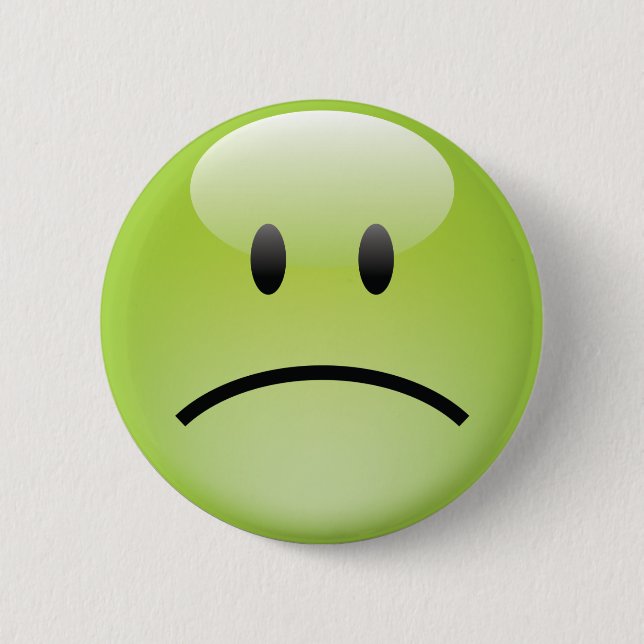 Unhappy Face button (Front)