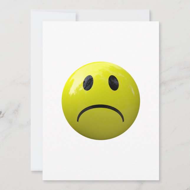 unhappy face emoji (Front)