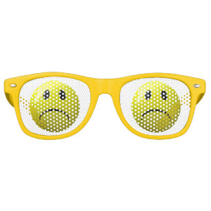unhappy face emoji sunglasses