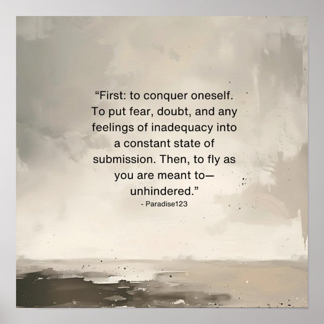 unhindered  poster (Front)