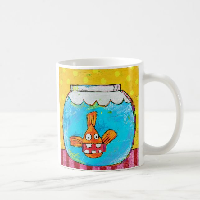 Unhinged Goldfish Mug (Right)