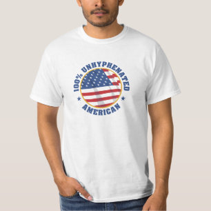 Unhyphenated American t-shirt