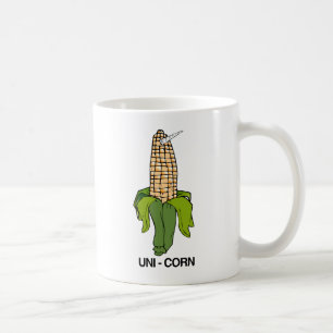 UNI CORN EAR OF CORN COFFEE MUG