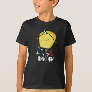 Uni-corn Funny Corn Pun Dark BG T-Shirt