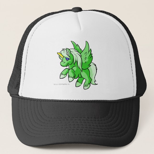 Uni Green Trucker Hat (Front)