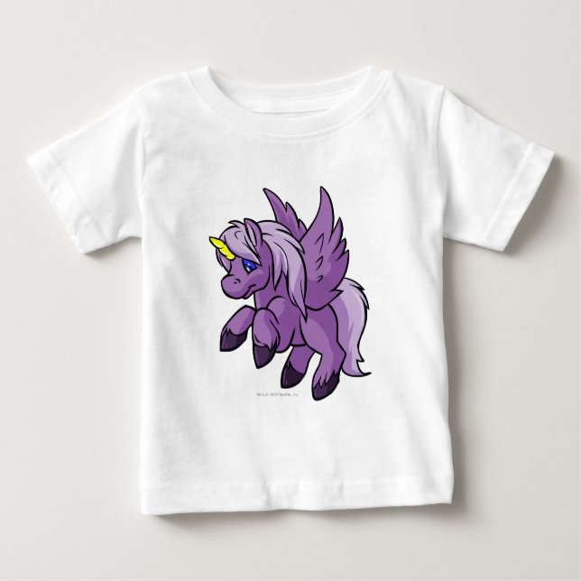 Uni Purple Baby T-Shirt (Front)