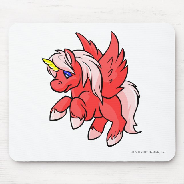Uni Red Mouse Pad (Front)