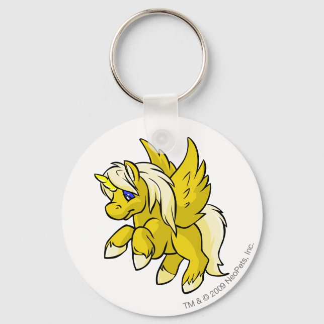 Uni Yellow Key Ring (Front)