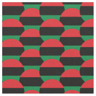 UNIA Flag & Pan African / Afro-American triband Fabric
