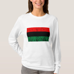 UNIA Flag Pan African Freedom Roots Black Liberati T-Shirt