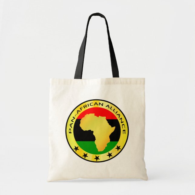 UNIA PAN AFRICAN ALLIANCE Africa Roots Tote Bag (Front)