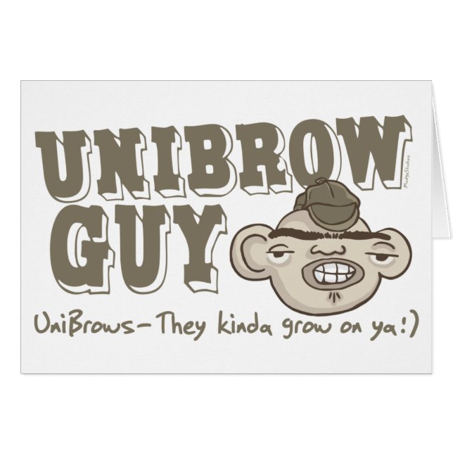 Unibrow Guy with Hat (Front Horizontal)