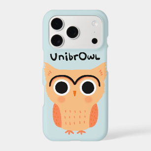 UnibrOwl Unibrow Owl Funny Cute Eyebrows Owl
