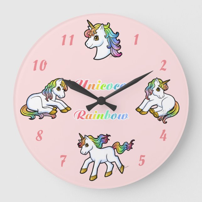 Unicoco clock(round) large clock (Front)